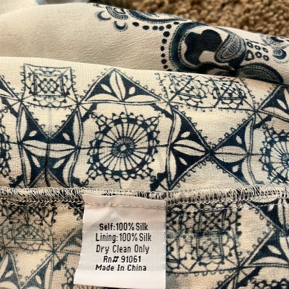 Johnny Was Biya , 100% silk maxi dress - Picture 10 of 10